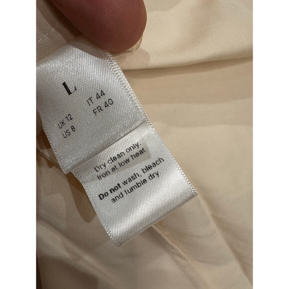 ANNA OCTOBER Ivory Uma Maxi Dress size Large - Picture 11 of 13